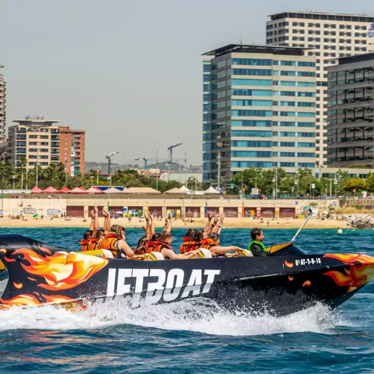 Simply Adventures - Stag Do - Barcelona - Jet Boat Hire